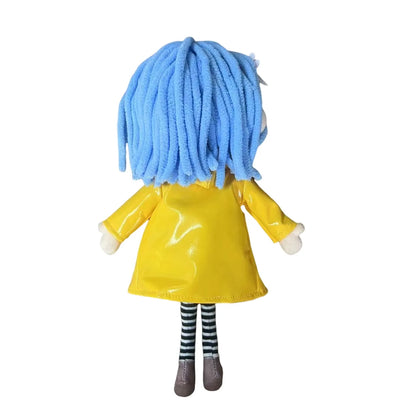 Coraline Plush Doll 28cm Soft Kawaii Figure Toy Cute Birthday Gift