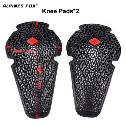 Universal Motorbike Chest Pads CE Approved Soft Motorcycle Jacket Insert Armor Shoulder Elbow Back Protector Pad