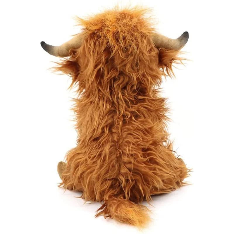Highland Cow Plush Soft Stuffed Animal Doll Home Decor Toy 29cm