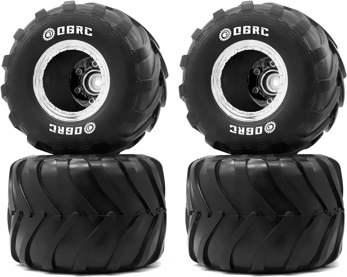 1.0 Crawler Tire for RC Monster Truck Wheel Rim 49mm 70mm 1/24