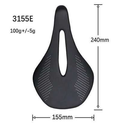 ELITA ONE Carbon Saddle MTB/Road Bike saddle Super Light Leather Carbon Cushions 96g-EXPROTAS