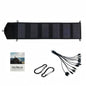 Portable Solar Panel 5V USB Charger Foldable for Camping Hiking Phone Power Bank