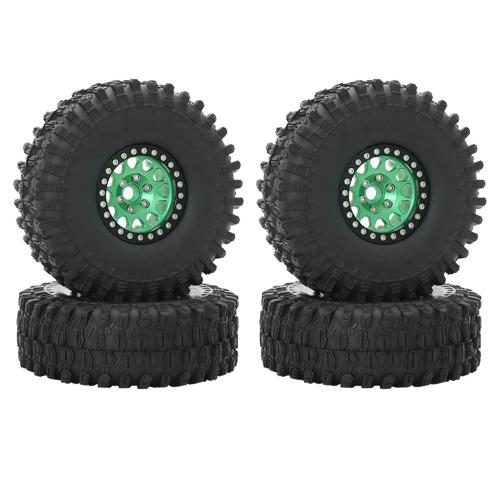 Beadlock Wheel 1.9 Metal Rim for 1/10 RC Crawler Axial SCX10 TRX-4 Redcat