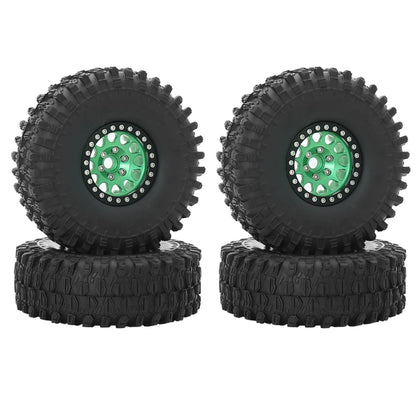Beadlock Wheel 1.9 Metal Rim for 1/10 RC Crawler Axial SCX10 TRX-4 Redcat