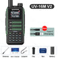 Baofeng UV16M Two Way Radio Walkie Talkie Long Range UHF VHF AM FM