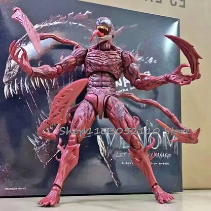 SHFiguarts Venom Red Venom Carnage Action Figure Shf Venom 2 Let There Be Carnage Anime Figure Model Toy Birthday Gifts Doll-EXPROTAS