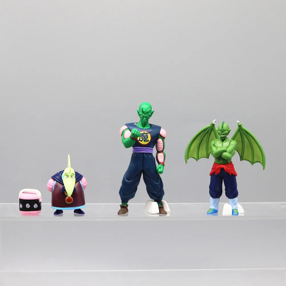 9.5cm Dragon Ball King Piccolo Daimao Cymbal Tambourine Piano Figure Set