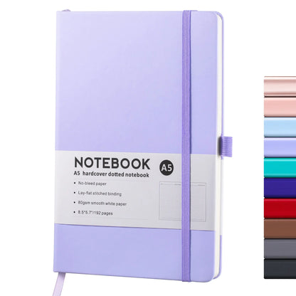 A5 Notebook Note Pad Lined Journal Diary Hardback Ruled Notepad School Supplies