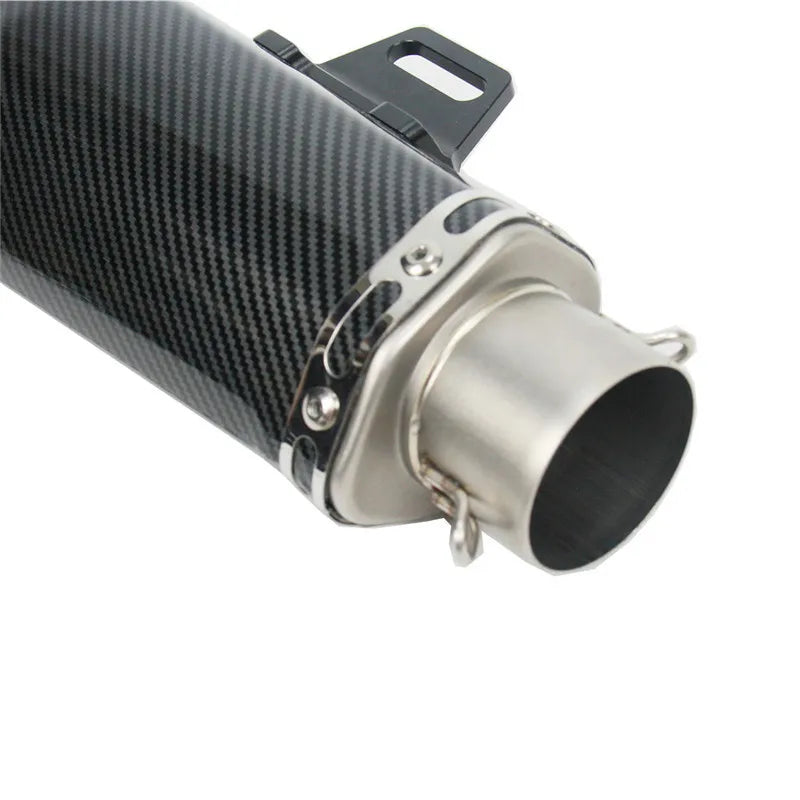 Universal 36-51mm Motorcycle Exhaust With Dbkiller Stickers Or Laser Logo Muffler For Z900 GSXR1000 SV650 R6 R3 ZX6R ZX10 MT07-EXPROTAS