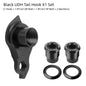 TOOPRE Bicycle UDH Straight-mounted Tail Hook Nut Mountain Road Bike Barrel Axle Frame Rear Tail Hook Universal Lifting Ear