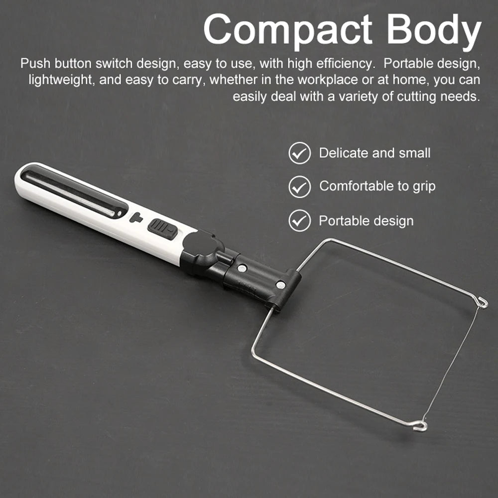 Portable Cordless Foam Cutter Hot Wire Foam Cutter Pen Styrofoam Cutting Tools Kit Electronic Soldering Kit Multifunctional-EXPROTAS