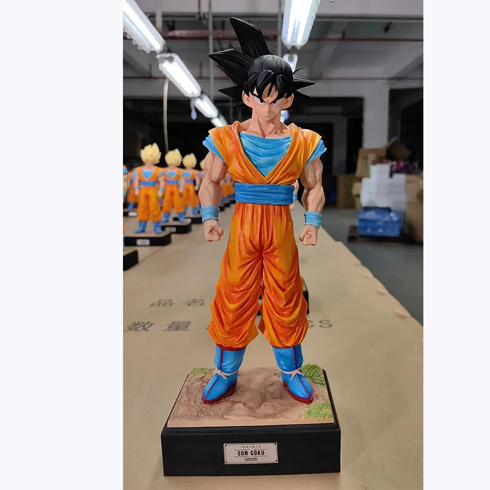 Anime Dragon Ball Z Ultra Instinct Goku Figure 34cm PVC Action Statue Collectible Gift