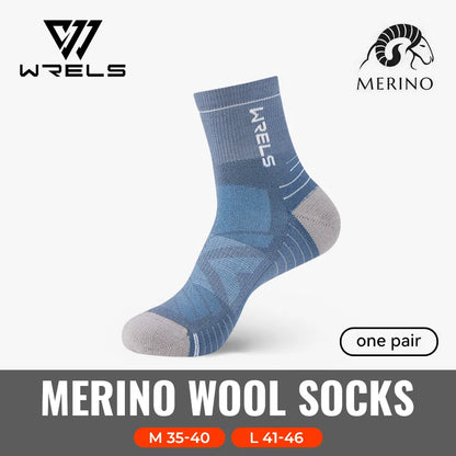 3 Pairs Merino Wool Socks Thermal Thick Hiking Socks for Men & Women