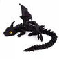 3D Printed Wyvern Dragon Model Articulated Desktop Ornament Collectible