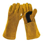Fire Leather Gloves Heavy Duty Welding Heat Resistant Wood Burner Stoves