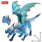 Oenux Fantasy Animal PVC Figure Dragon Dinosaur Golem Turtle Bull Orangutan - EXPROTAS