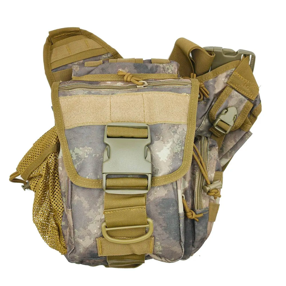 Outdoor Chest Bag for Men Hiking Camping Travel Tactical Shoulder Pouch