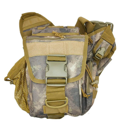 Outdoor Chest Bag for Men Hiking Camping Travel Tactical Shoulder Pouch