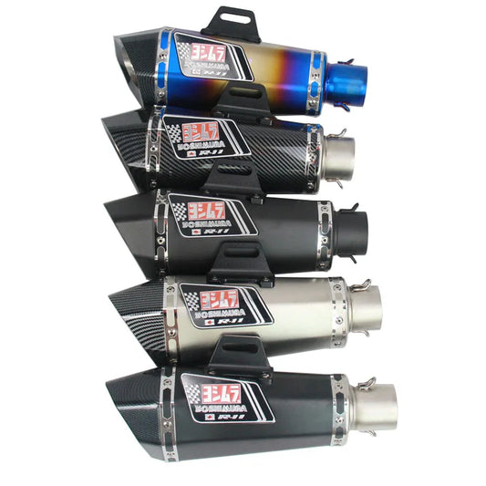 Universal 36-51mm Motorcycle Exhaust With Dbkiller Stickers Or Laser Logo Muffler For Z900 GSXR1000 SV650 R6 R3 ZX6R ZX10 MT07-EXPROTAS