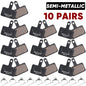 Semi-Metal Disc Brake Pads for Shimano B01S B05S MT200 MTB Road