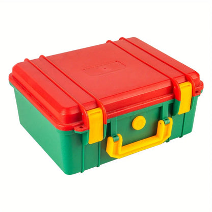 Portable Hardware Storage Box Waterproof Shockproof Dustproof Case 280x240x130mm