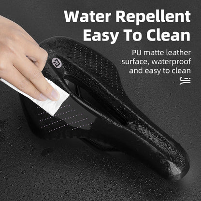 ROCKBROS Cycling Saddle Waterproof Breathable Soft Ultralight MTB Road Bike Seat