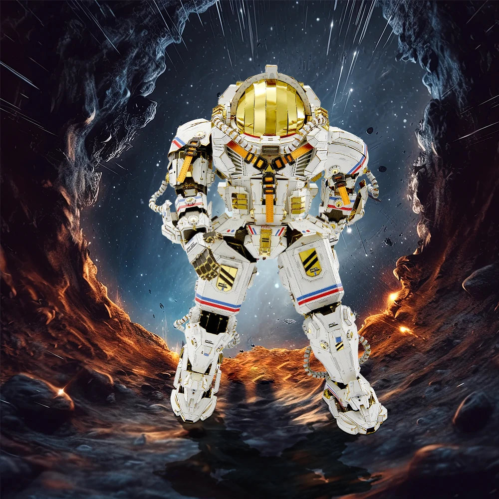 Piececool 3D Metal Model Kit Taikonaut Mecha Puzzles Jigsaw DIY Set for Adult Best Gifts & Collection-EXPROTAS