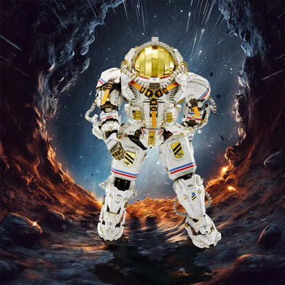 Piececool 3D Metal Model Kit Taikonaut Mecha Puzzles Jigsaw DIY Set for Adult Best Gifts & Collection-EXPROTAS