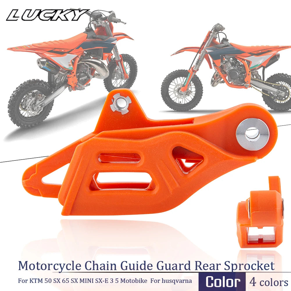 Rear Chain Guide Guard for KTM 50 SX 65 SX SX-E 3 SX-E 5 Husqvarna