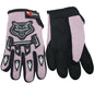 Kids Finger Motorcycle Gloves Leather Full Finger Child Racing Protective