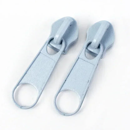 50/100/200Pcs 3#5# Zipper Slider For Nylon Zippers Bag Garment Zip Puller Backpack Pocket Zips Repair Kit DIY Sewing Accessories