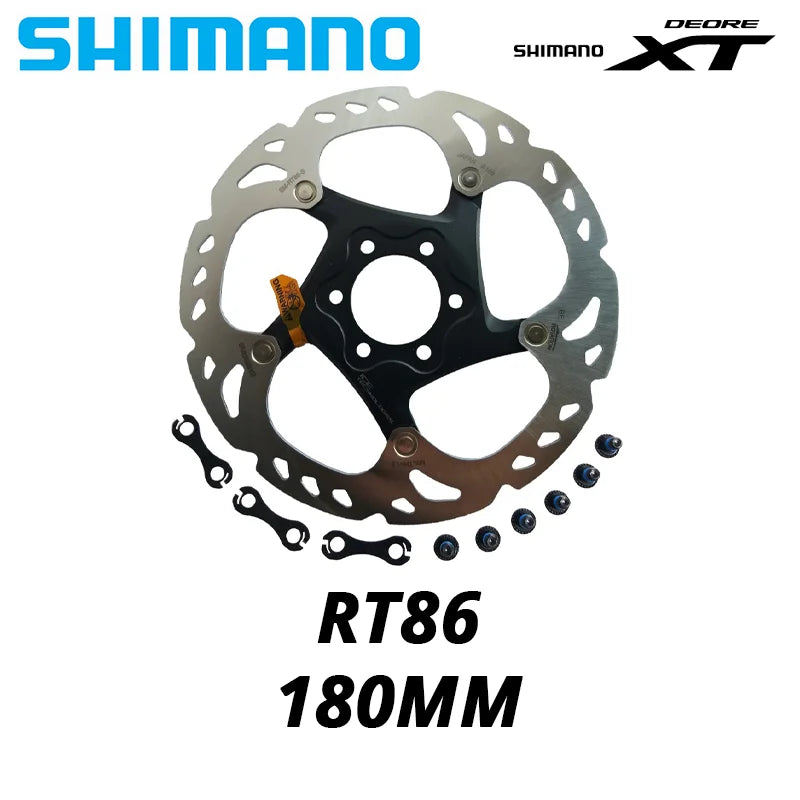 Shimano Deore XT RT86 6-Bolt Ice-Tech Disc Brake Rotor 160/180/203mm - EXPROTAS