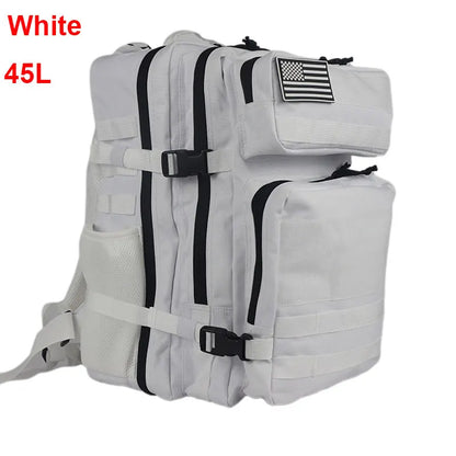 25L 45L Camping Hiking Backpack Tactical Bag Molle Patches Travel 900D Men Women Men Outdoor Ruckdack Shoulder Travel Gym Pack-EXPROTAS