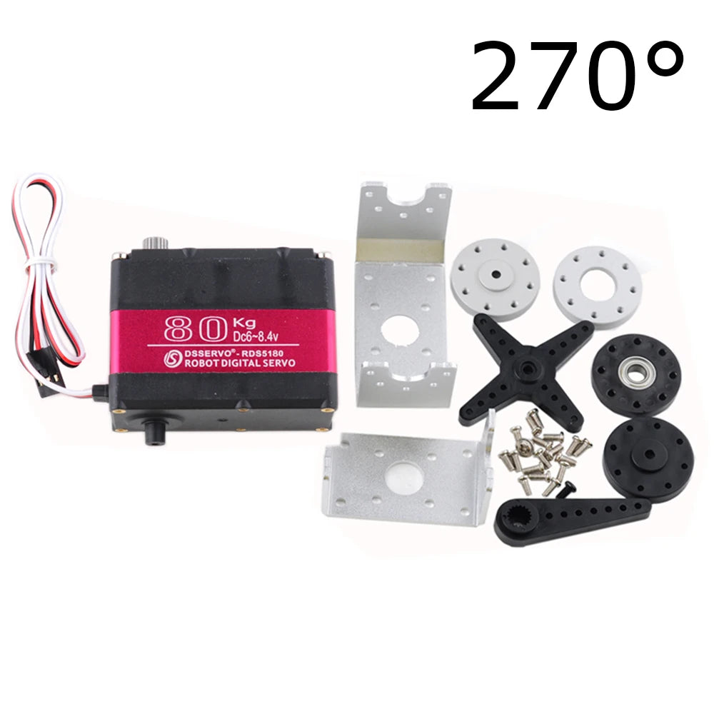 Digital Metal Servo 20KG 25KG 35KG 60KG 80KG 150KG High Torque Robot