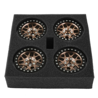 4pcs CNC Aluminum 2.2 Beadlock Wheel Rims for 1/10 RC Crawler SCX10 TRX4