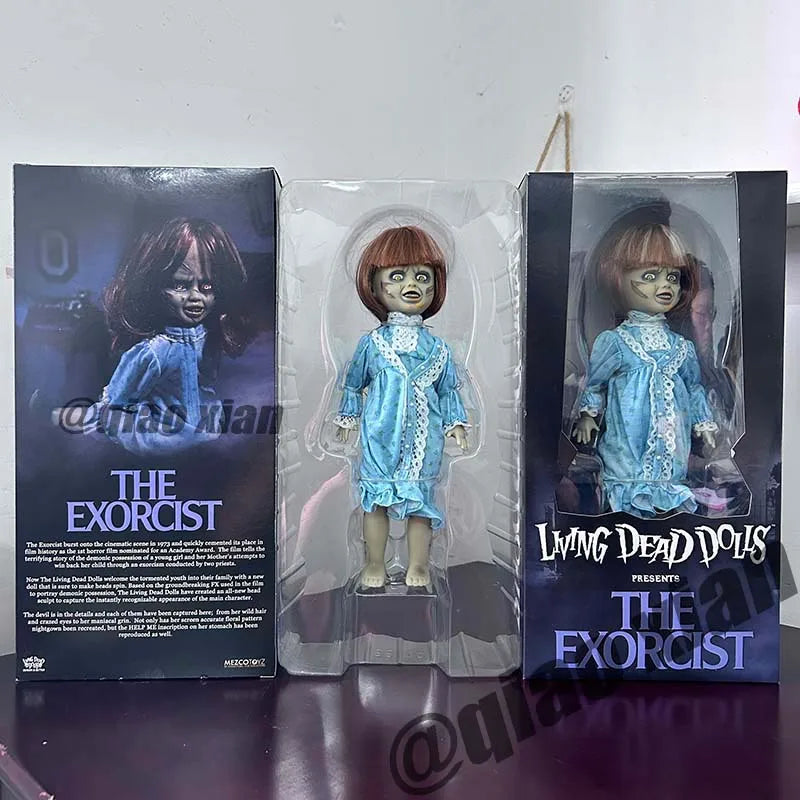 30cm Mezco Living Dead Dolls The Exorcist Movable Horror Figure PVC Model