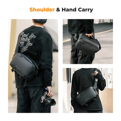 K&F Concept 10L Lightweight Travel Photography Sling Bag Digital Camera Shoulder Carry Pouch for Canon Nikon Sony DJI Drone