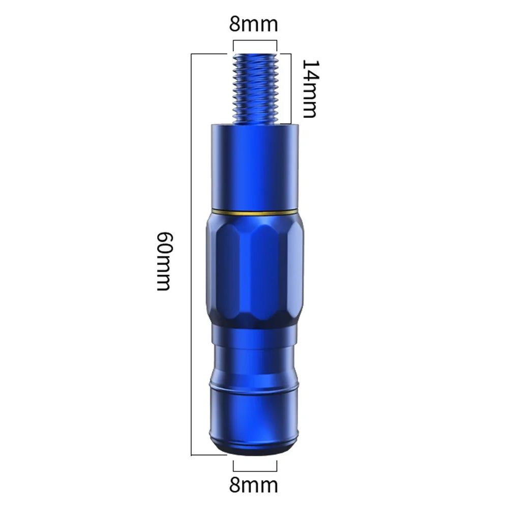 Net Head Adapter Anti-Rotation Screw for Fish Landing Nets Aluminum Alloy