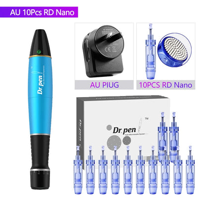 Ultima A1 Auto Micro Pen with 12Pins 0.25mm Needle Cartridges Skin Care