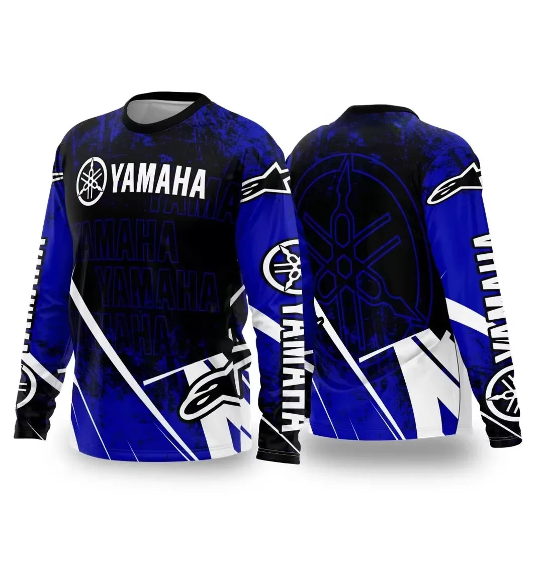 Men Women Motorcycle Quick Drying Riding Suit Long Sleeved Off-Road