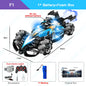 ZWN F1 RC Drift Car With Music Led Lights 2.4G Glove Gesture Radio Remote Control Stunt Cars 4WD Electric Children Toy vs Wltoys-EXPROTAS