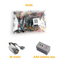 Motor AA Battery V16 Engine Gearbox MOC Technical Model DIY Electric Toy
