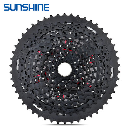 SUNSHINE XD MTB Cassette 12 Speed 9–50T Black Compatible SRAM XD Freehub - EXPROTAS