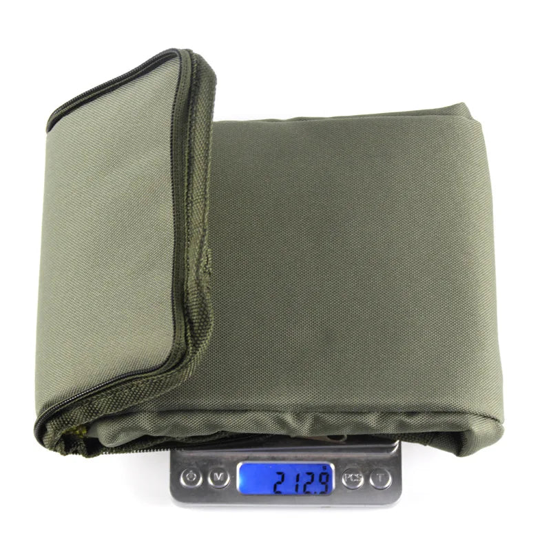 Fishing Tackle Bag Waterproof Portable Gear Case with 3 Dividers for Reels