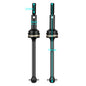 2PCS 1/10 RC CVD Drive Shafts for Tamiya TT01 TT02 TC01 Drift Cars