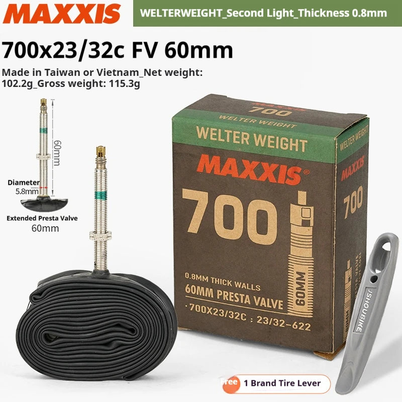 Bicycle Inner Tube MAXXIS 20-29 Inch 700C Presta Schrader MTB Road