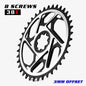 Narrow Wide Chainring 3mm Offset 8 Bolt MTB Sprocket for SRAM 36T 38T