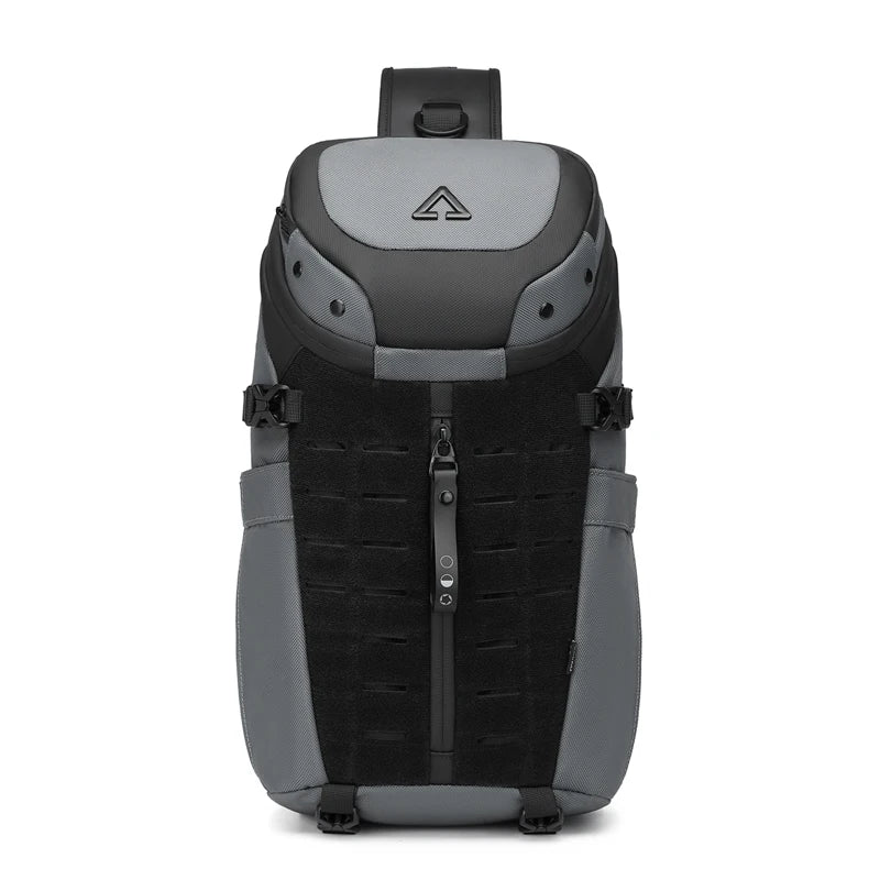 OZUKO Waterproof Men's Shoulder Bag Large Capacity Fashion Quality Chest Bag Short Trip Messenger Sling Crossbody Bag