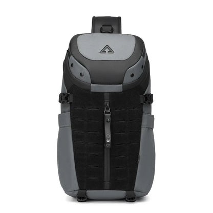 OZUKO Waterproof Men's Shoulder Bag Large Capacity Fashion Quality Chest Bag Short Trip Messenger Sling Crossbody Bag