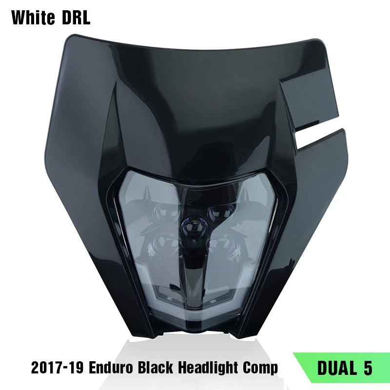 POWERZONE LED Headlight for KTM EXC XCF SX-F SMR Enduro Dirt Bike 2014-2023